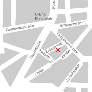 Lageplan Naturheilpraxis Ashara Kuckuck - Berlin-Schöneberg